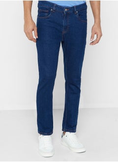 Buy Tapered Fit 5 Pocket Jean in UAE