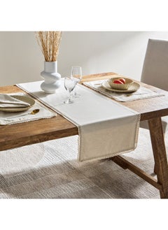 Buy Naturio Lace Table Runner 120 x 40 cm in UAE