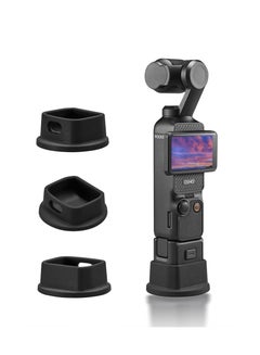 Buy Silicone Anti-Slip Mounting Base Bracket Desktop Fixed Cradle Dock Compatible with DJI OSMO Pocket 3 Camera Adapter Accessories Parts Can Stand Charging Port for OSMO Pocket3 in UAE