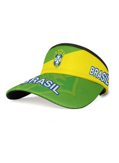 Buy New Summer Open Top Big brim Hat Sun Visor Duck Tongue Baseball Sun Hat in UAE