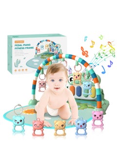 Buy Baby Play Gym Mat Feature Pedal Piano Play Mat Musical Activity Center Kick Play Multi-Function ABS High Grade Plastic Piano Baby Gym and Fitness Rack for Newborn Toddler Infants in Saudi Arabia