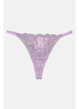 Buy Women Swimwear Bikini Bottom, Purple in UAE