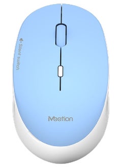 Buy Wireless Silent Mouse R570 Blue in UAE