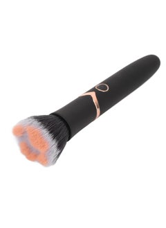 اشتري Electric Makeup Brush, 10 Gears Vibration Massage makeup Brush, Works with Foundation, Concealer or Blush, Rechargeable Adjustable Loose Powder Brush (Black) في السعودية