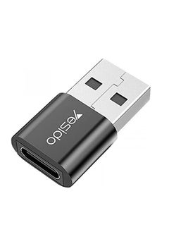 اشتري محول GS09 صغير من سبائك الألومنيوم USB Type-c U-Disk قارئ بطاقات الماوس تحويل محول OTG في مصر