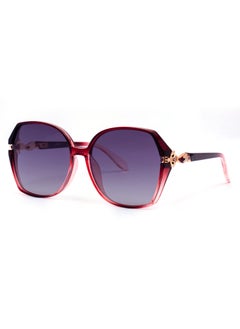 Buy Women's Sunglass Polarized Lens Hexagon Frame-Stylish design in Saudi Arabia