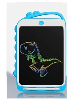 Buy Digital Draw and Writing LCD Chalkboard with Single Press Self Sweep Pen (CR2034 / Sky Blue) in Egypt