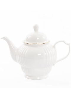 اشتري Luce Teapot, White - 25.5x16cm في الامارات