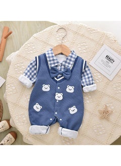 اشتري Baby Bodysuit Crawling Suit Long Sleeve Clothes في السعودية