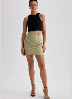 Buy Woman A-Line Woven Skirt in UAE