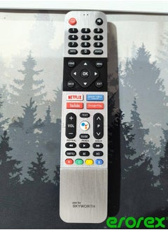 اشتري Universal Replacement Remote Control for Skyworth Smart TV - Easy Navigation and Control في السعودية