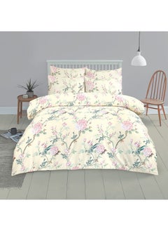 اشتري Florian Queen-Sized Duvet Cover Set, Cream - 200X200 Cm في الامارات