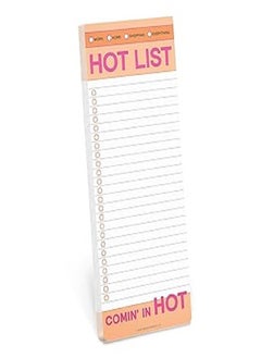 Buy Knock Knock Hot List Makealist Pads in UAE