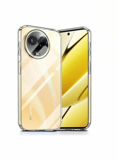 Buy Crystal Clear Thermoplastic Polyurethane Back Case Cover for Realme 11\ Realme 11 x 5g in Saudi Arabia