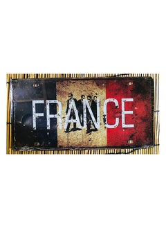 اشتري Hometaste Wall Decorative Plates Metal Wall Posters Wall Plaques Metal Tin Signs Posters Plaques Metal Poster Art Poster Decorative Wall Car Plates (6_Pieces) في الامارات