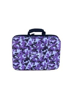 اشتري PS5 Carrying Case Travel Storage Bag Compatible with Playstation 5 Purple Army في الامارات