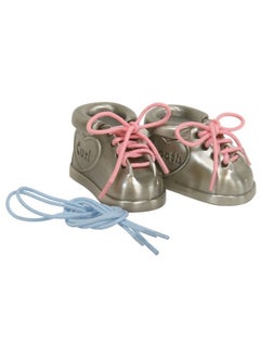 Buy Pewter First Tooth And First Curl Keepsake Shoes in Saudi Arabia