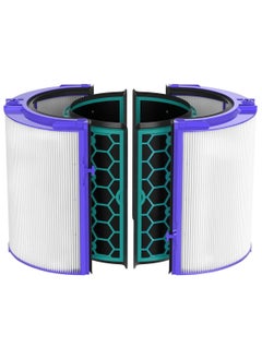 اشتري True HEPA Filter Replacement for Dyson TP04/HP04/DP04 Air Purifier, 360 Combi Glass Carbon Filter في الامارات