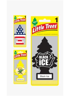 Buy LITTLE TREES 3PCS HANGING CARD AIR FRESHENER in UAE