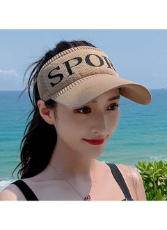 Buy Shade Baseball Snapback Cap for Woman Brown in UAE