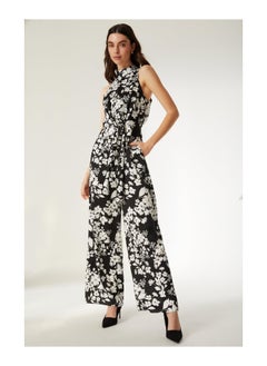 Buy Floral Print Jumpsuit in Saudi Arabia