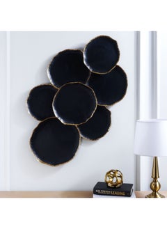 اشتري Nexus Metal Wall Decor 100x5.5x61cm- Black في الامارات