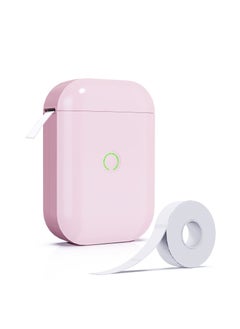 اشتري Mini Bluetooth Label Makers - D11 Pro Pink Label Maker Machine with Tape Portable Label Printer Labeler for Labeling Jars Bins Home Organizing Office في الامارات