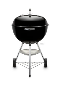 Buy Classic Kettle Charcoal Grill 57cm PorcelainEnameled bowl and lid Black in Saudi Arabia