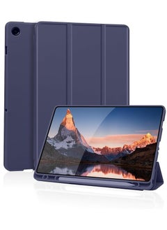 Buy For Samsung Galaxy Tab A9 Case 8.7 Inch 2023 SM-X110/X115/X117 Tablet Cases Magnetic Smart Auto Sleep Wake Folding Stand Cover Light Blue in Egypt