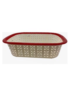 اشتري Khorshid large round plastic fruit basket, multi-colored 012028 في مصر