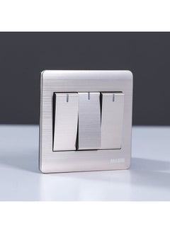 Buy Danube Home - Milano 16A 3 Gang 1Way Switch Gd in UAE