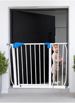 اشتري Baby Safety Gate For Toddlers Kids Pets Infants Suitable For Home Main Door Double Locking Mechanism And Auto Closure Stairs Kitchen Balcony Child Safety Door For Protection -Kiddale في الامارات