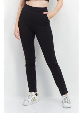 اشتري Women Sportswear Fit Outdoor Utility Track Pants, Black في الامارات