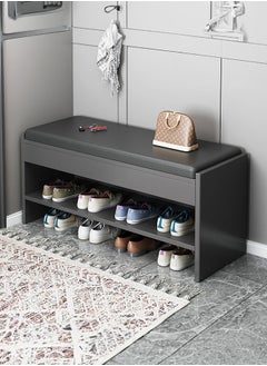 Buy Household Doorway Shoe Cabinet Sitting Stool Household Entry Door Combined Shoes Cabinet Space Saving Multi-functional Shoe Storage Rack in UAE