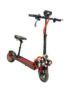 Buy Electric Scooter with 36V Bluetooth Motor 1000W and 10Ah Battery Red in UAE