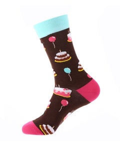 Buy Unisex Absorb Sweat and Deodorize Socks 3 Pairs High Quality Socks One Size Fits All in UAE