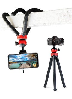Buy Tripod Flexible Octopus Tripod Phone Holder Monopod for Smart Phone Camera DSLR GoPro in UAE