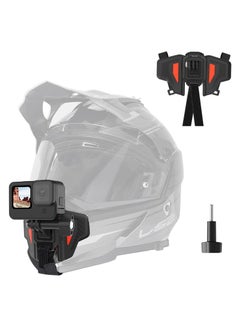 اشتري TELESIN Upgraded Motorcycle Helmet Chin Mount for GoPro and Action Camera في الامارات