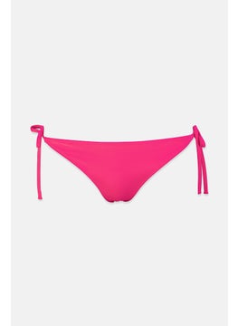 Buy Women Plain Bikkini Bottom, Pink in Saudi Arabia