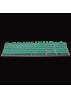 Buy Pudding Double-layer Two-color 108-key Mechanical Translucent Keycap(Cyan) in Saudi Arabia