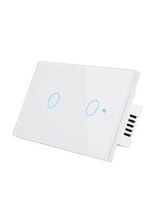 Buy Wi-Fi Smart Switch Light Switch Voice Control, Remote Control, RF433, Touch Control Compatible with Alexa Google Home Schedule, Timer, Countdown No Neutral & Hub Required in Saudi Arabia