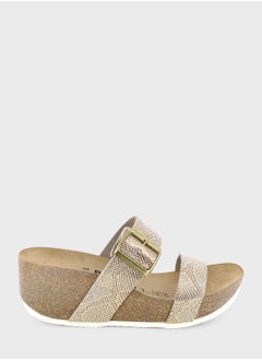 Buy Newcastle Double Strap Wedge Sandals in UAE