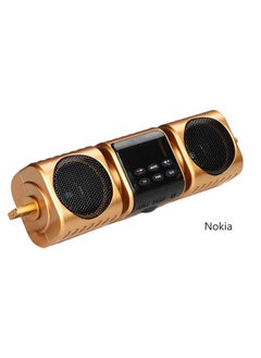 اشتري Motorcycle Handlebar Integrated Bluetooth Speaker Car Radio  MP3 Player Waterproof Motorcycle Audio في الامارات