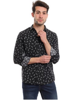 Buy Buttons Down Pineapple Long Sleeves Shirt in Egypt