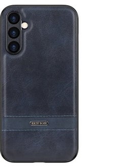 Buy Rich Boss Leather Back Cover For Samsung Galaxy A14 (Blue) in Egypt