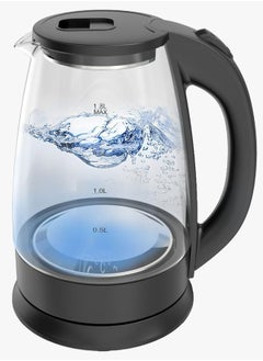 Buy Denx Electric Glass Kettle 1.8L 1500W in Saudi Arabia