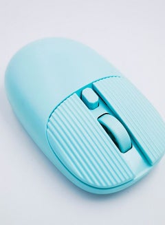 Buy Elegant Wireless Mouse 2.4Ghz Blue W81 in Saudi Arabia