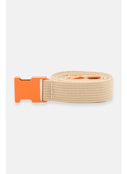 اشتري Women Textured Belt, Beige في السعودية