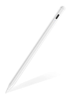 Buy Stylus Pen for Apple iPad, Pencil Styluses Compatible with iPad 2/3/4/5/6/7/8/9/10 Generation Pro 9.7/10.5/11/12.9 Air 1/2/3/4/5 Mini 1/2/3/4/5/6 Alternative Drawing Smart Stylist for Touch Screens in UAE