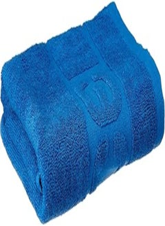 اشتري Dice Cotton Hand Towel, 90 cm x 50 cm Size, Light Blue في مصر